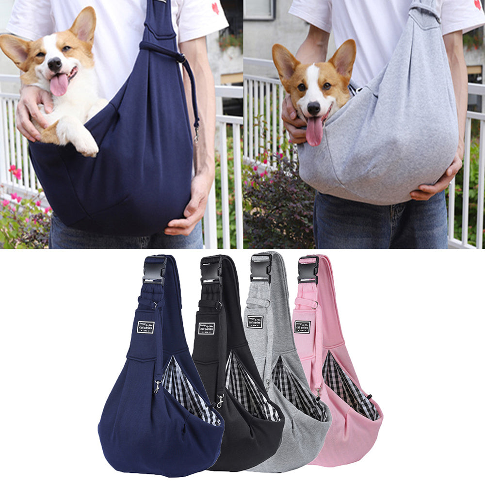 Comfortable Cotton Pet Carrier Shoulder Sling Travel Bag