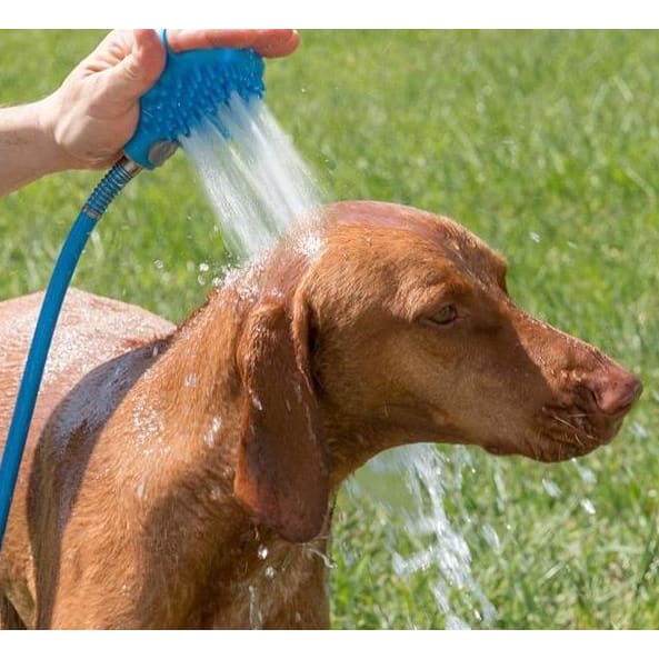 Silicone Pet Bath Gloves Handheld Shower Massage Brush