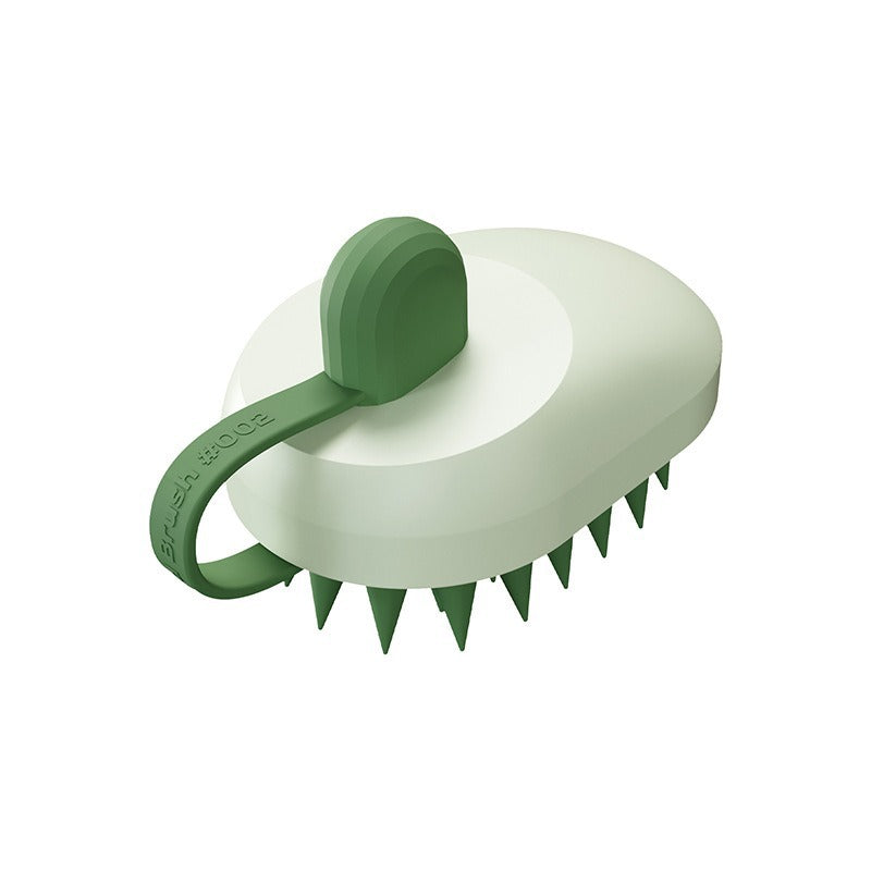 Soft Gel Pet Bath Shampoo Massage Brush