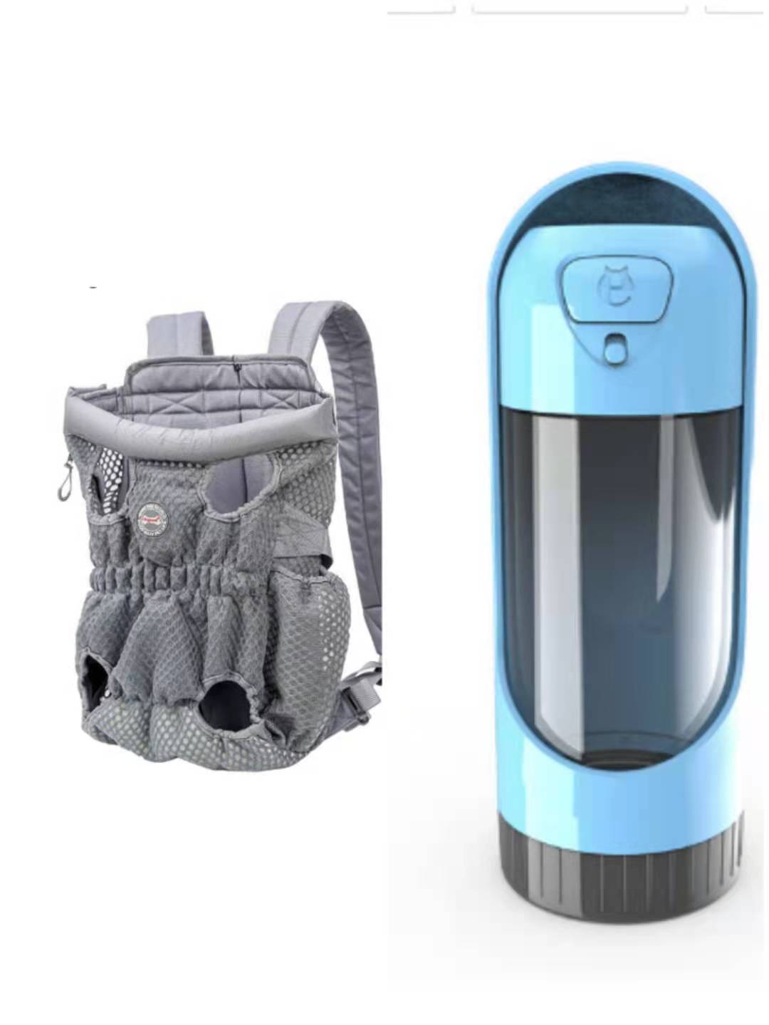 Breathable Mesh Pet Carrier Backpack Travel Bag