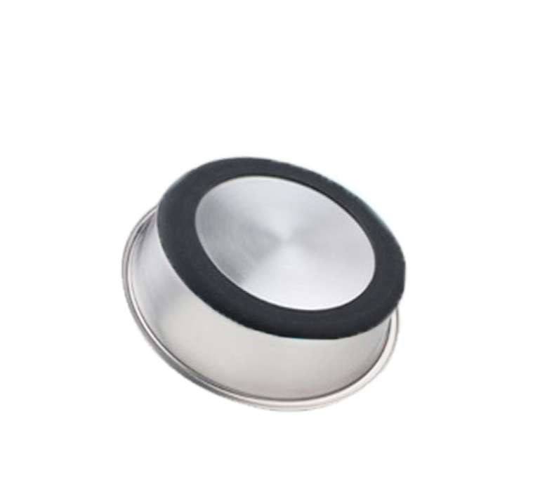 Silicone And Stainless Steel Pet Food And Water Bowl