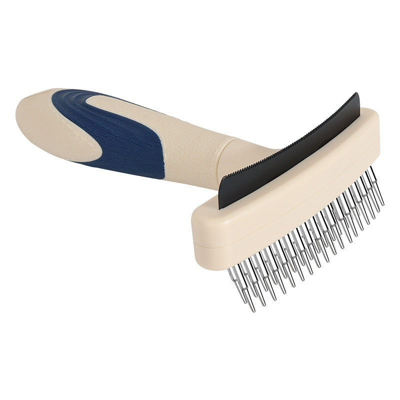 Pet Deshedding And Detangling Grooming Brush Tool
