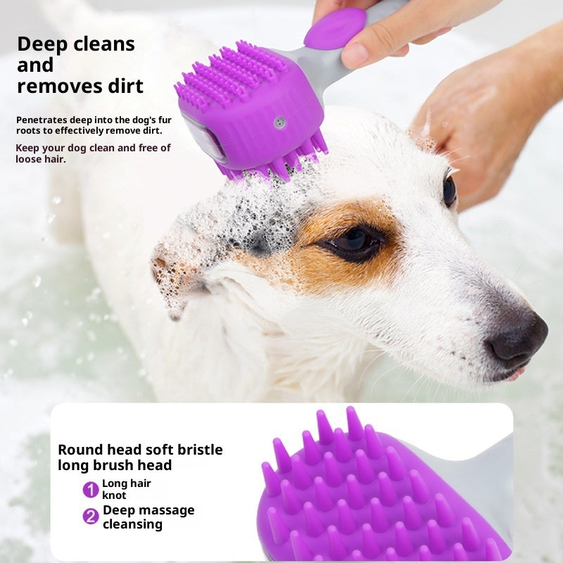 Pet Bath Floating Massage Brush Grooming Tool