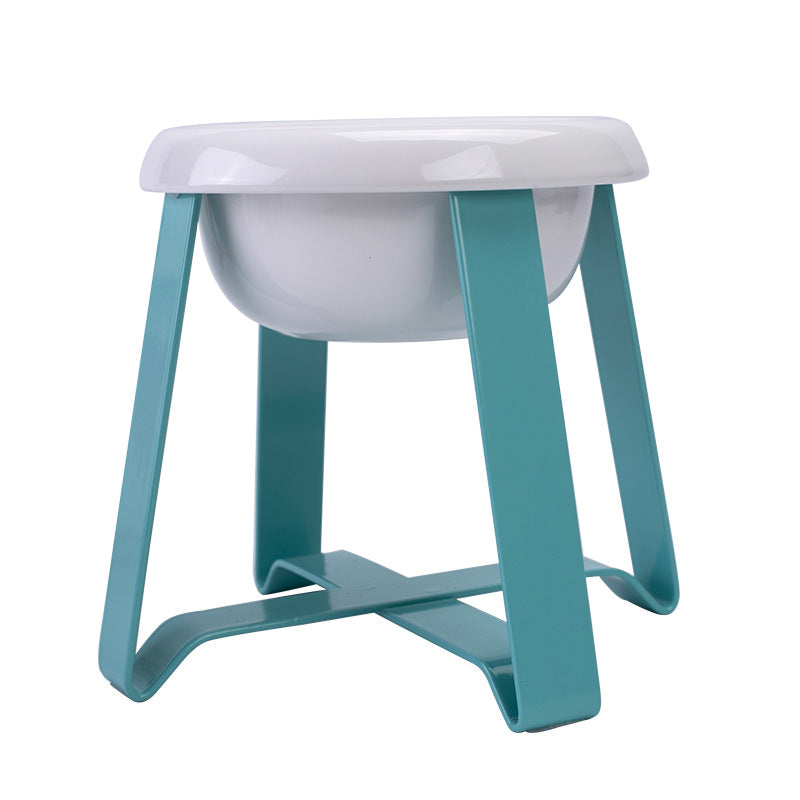 Anti Slip Pet Feeding Bowl Set With Iron Stand