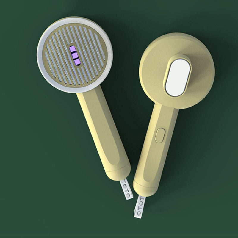 2 In 1 Pet Grooming Comb UVC Detection Hair Remover Tool