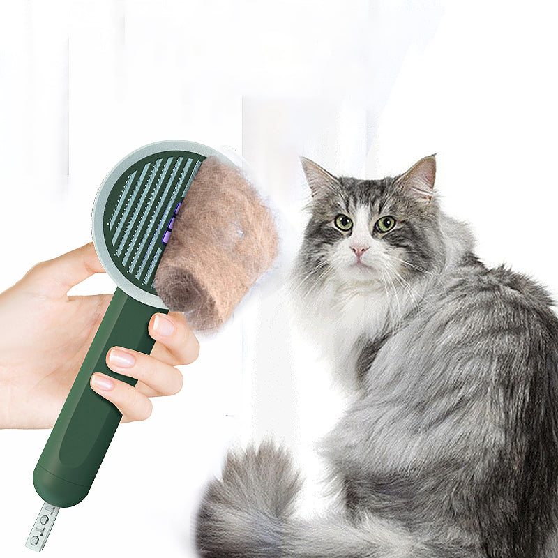 2 In 1 Pet Grooming Comb UVC Detection Hair Remover Tool
