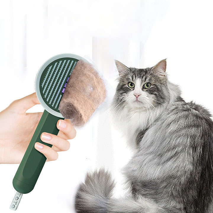 2 In 1 Pet Grooming Comb UVC Detection Hair Remover Tool