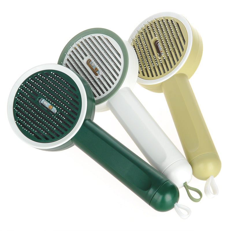 2 In 1 Pet Grooming Comb UVC Detection Hair Remover Tool