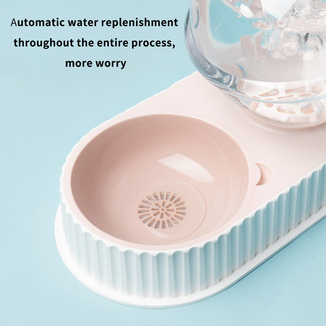 Automatic Pet Plastic Feeder Water And Food Bowl