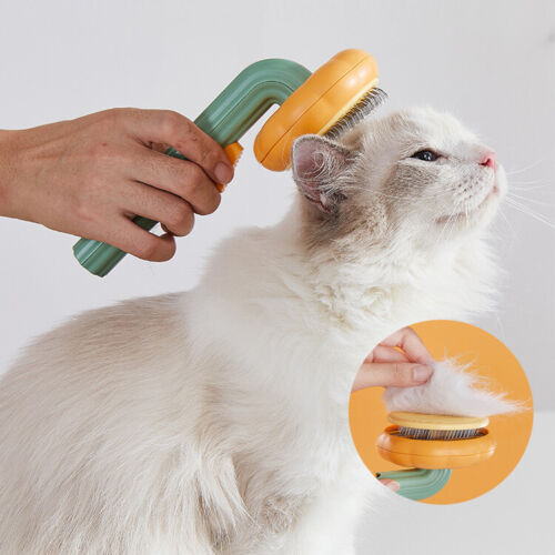 Self Cleaning Pet Slicker Brush Gentle Undercoat Remover