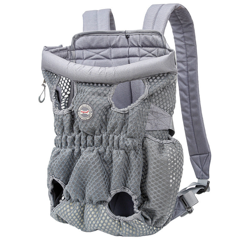 Breathable Mesh Pet Carrier Backpack Travel Bag