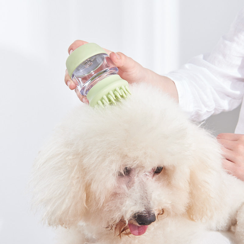 Multifunction Pet Bath Massage Brush Comb