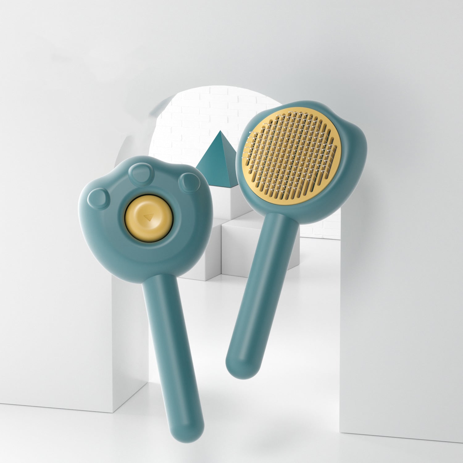 Self Cleaning Pet Grooming Comb Hair Remover Brush