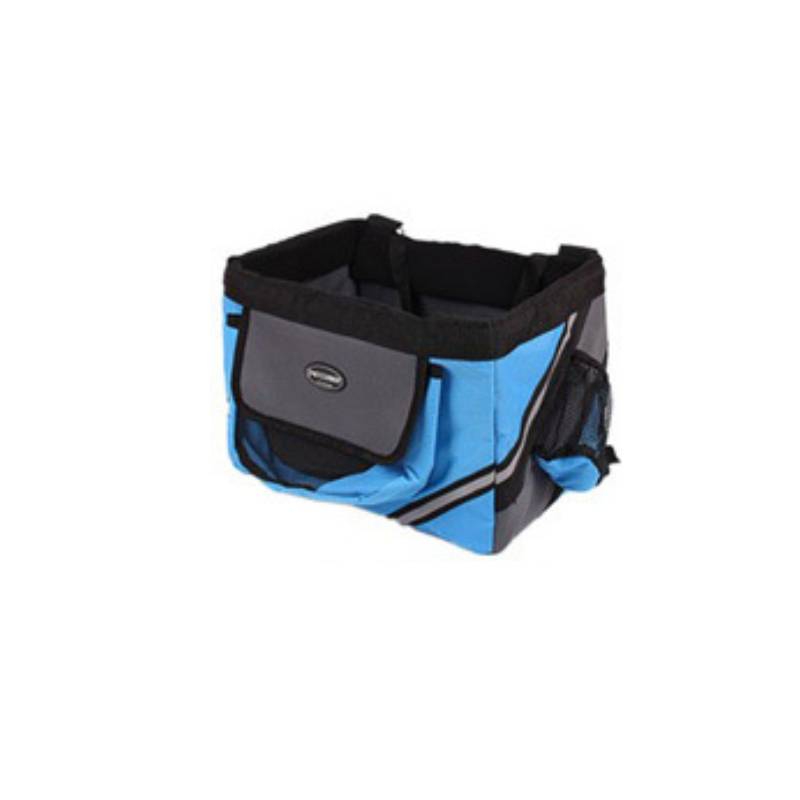 Pet Bicycle Front Basket Carrier Bag Removable Transport Seat