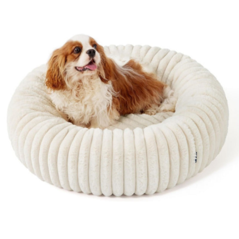 High Grammage Plush Round Winter Pet Sleeping Bed