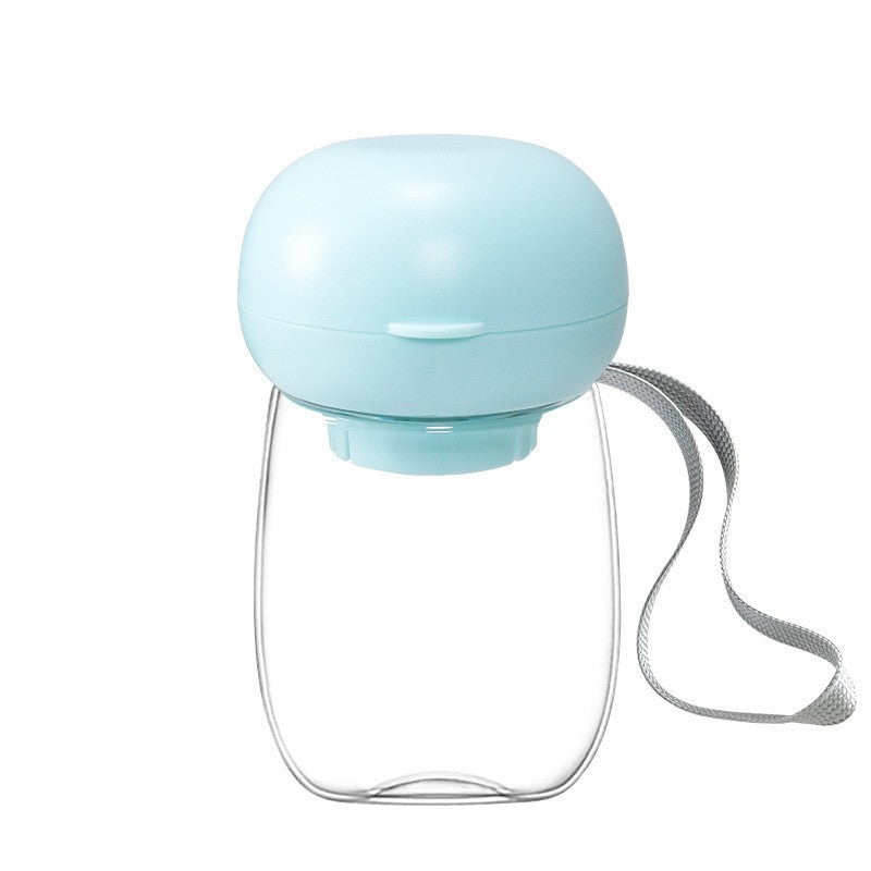 Portable Pet Travel Water Bottle Feeding Cup Bowl