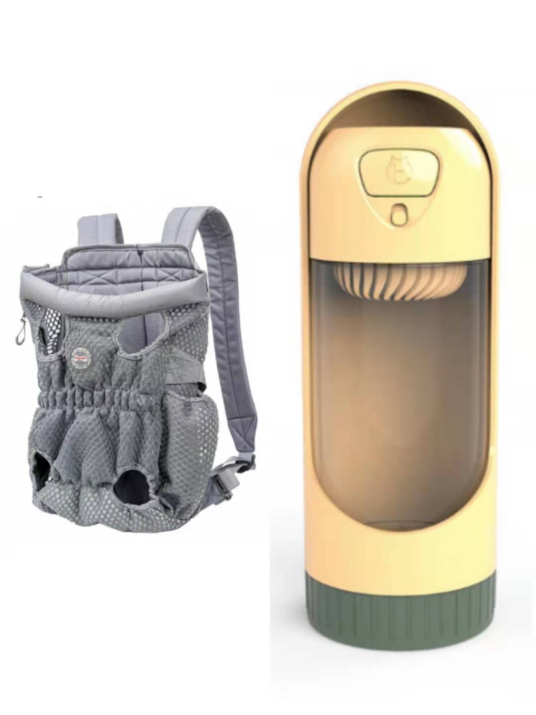 Breathable Mesh Pet Carrier Backpack Travel Bag