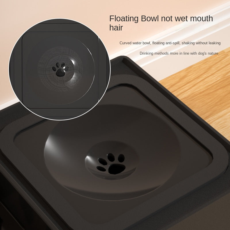 Adjustable Stainless Elevated Pet Feeding Bowl Stand