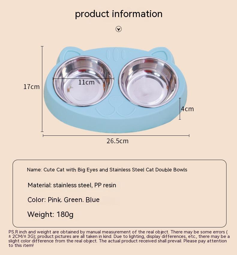 Pet Food And Water Ceramic Feeding Bowl Basin