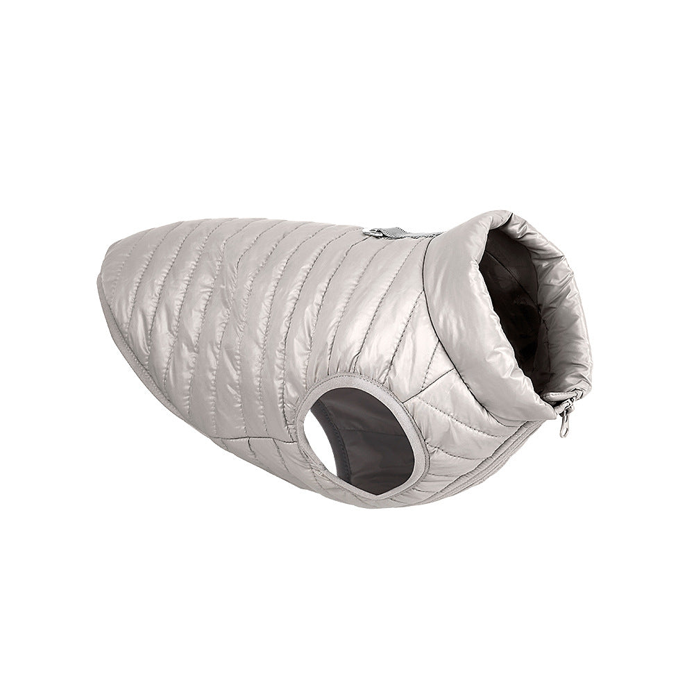 Nylon Zipper Autumn Winter Pet Jacket Apparel