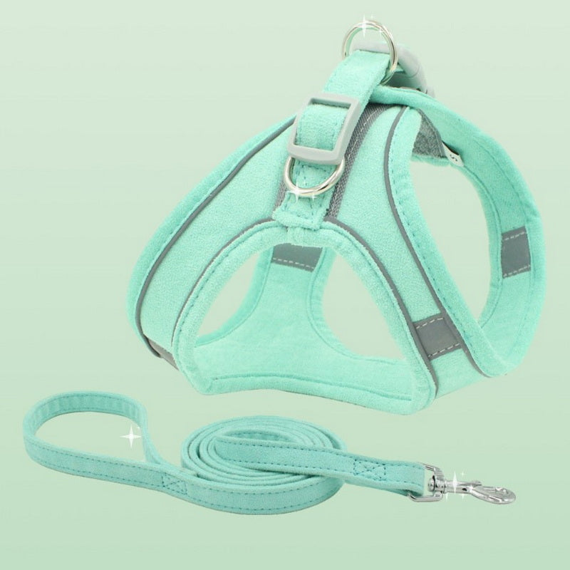 Vest Style Pet Chest Harness Leash Apparel