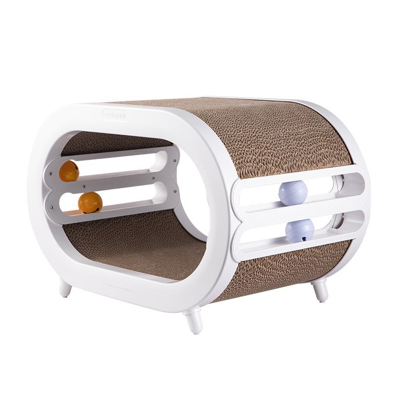 Chamfer Design Pet Scratch Board Nest Villa Toy
