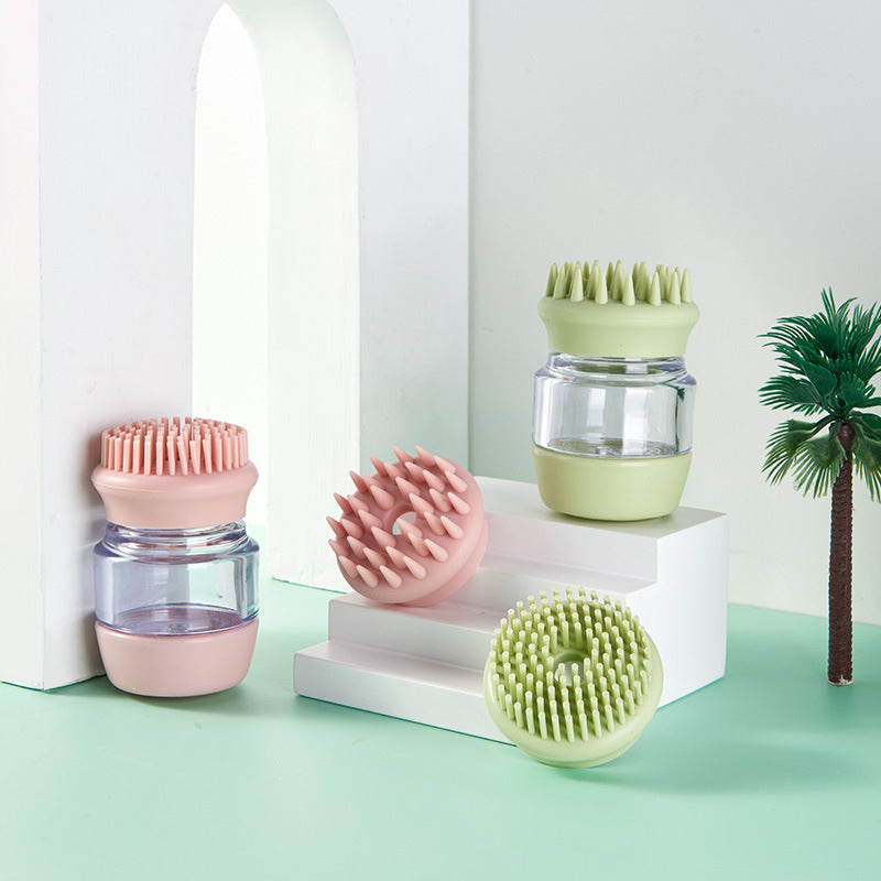 Multifunction Pet Bath Massage Brush Comb