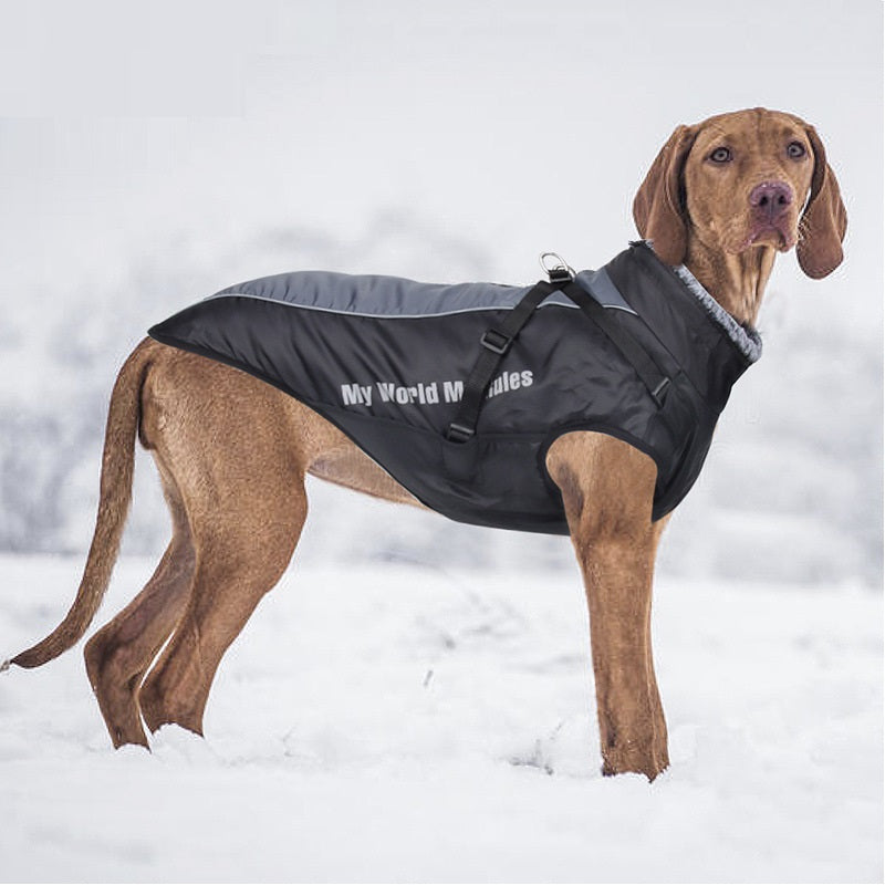 Waterproof Reflective Warm Pet Shell Jacket Apparel