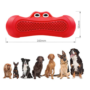 Interactive Rubber Pet Chew Toy For Teething And Biting