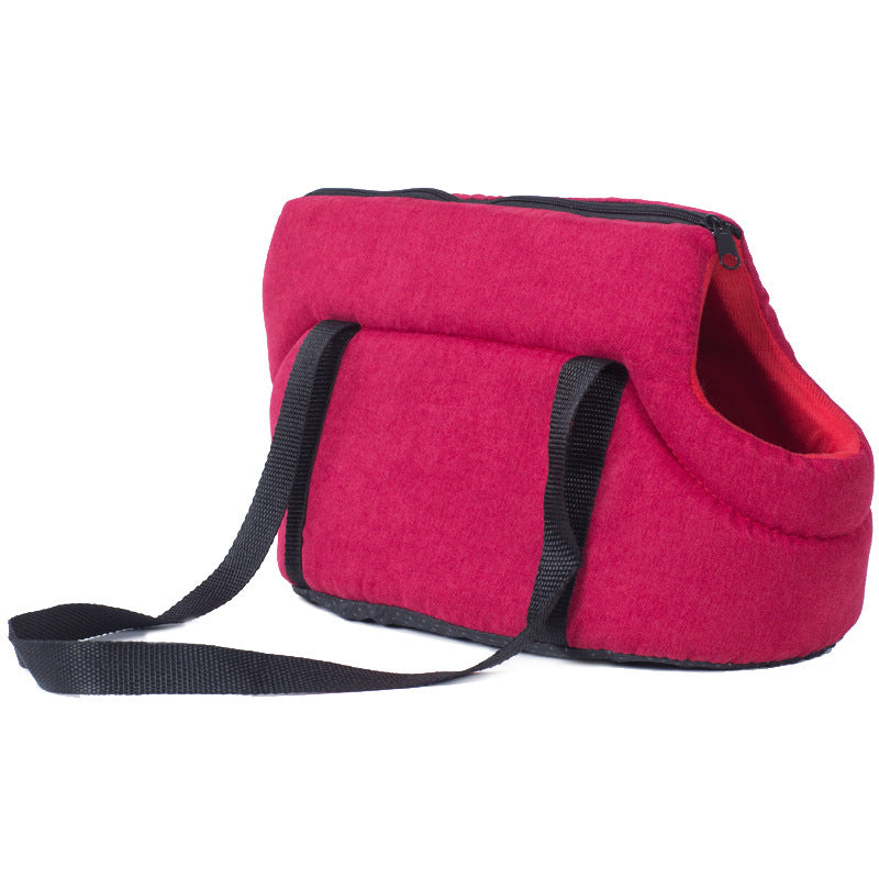 Breathable Mesh Foldable Pet Carrier Travel Bag