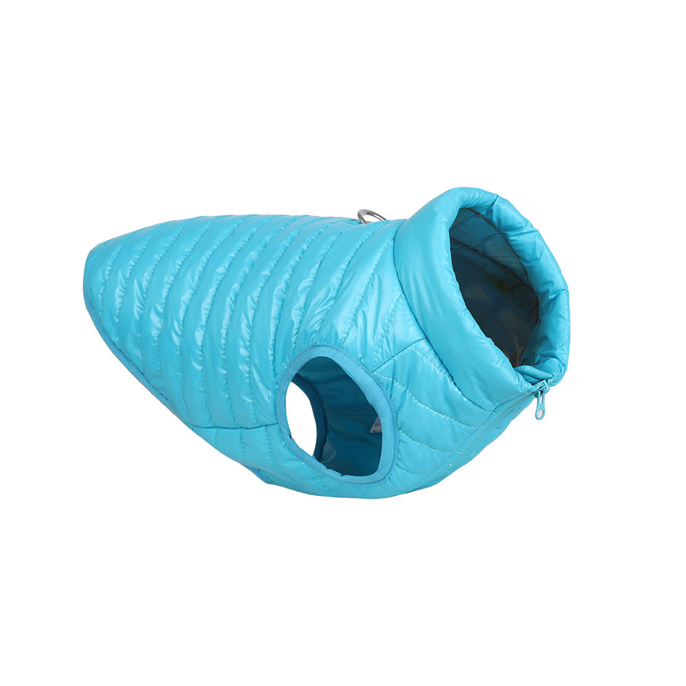 Nylon Zipper Autumn Winter Pet Jacket Apparel
