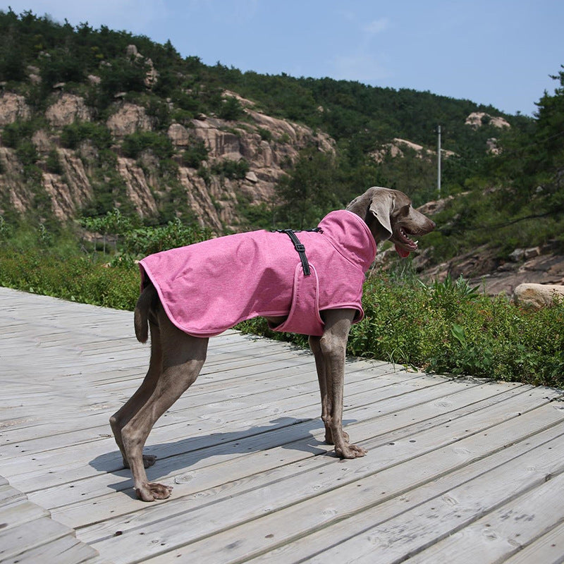 Winter Outdoor Ski Style Pet Shell Jacket Apparel