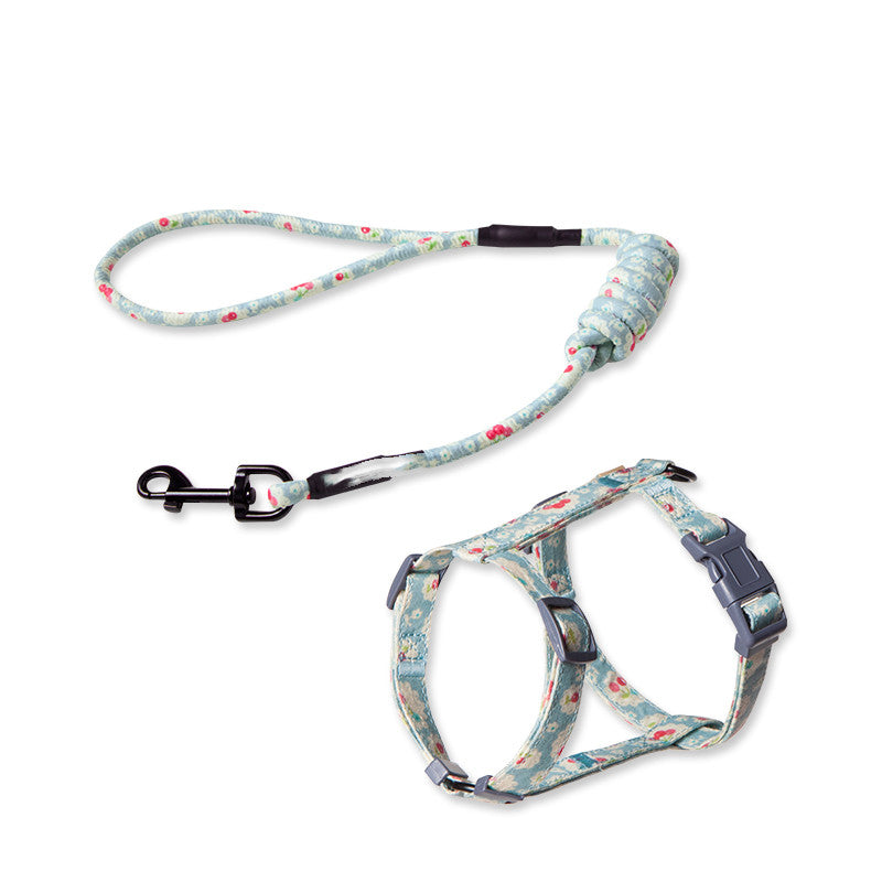 Fashion Pet Anti Escape Leash Harness Set