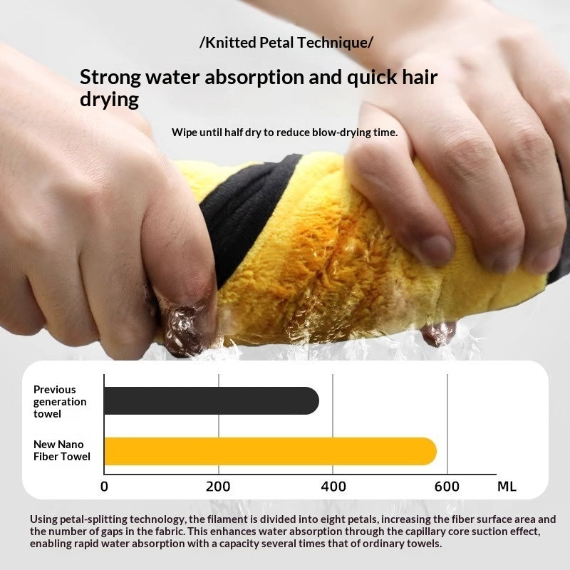 Super Absorbent Quick Dry Pet Bath Towel Golden Coat Edition