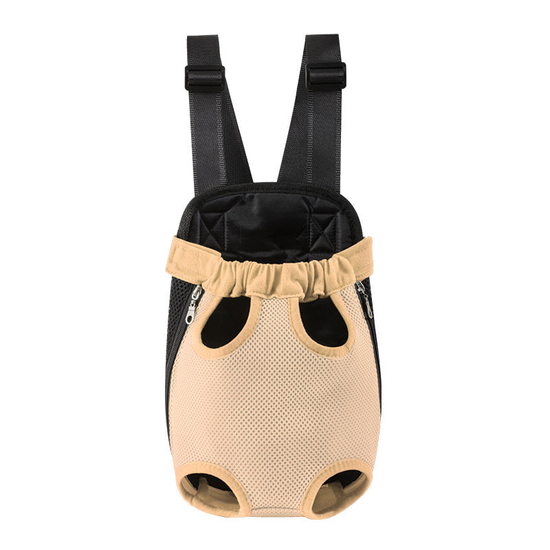 Breathable Adjustable Pet Front Carrier Backpack Hiking Bag