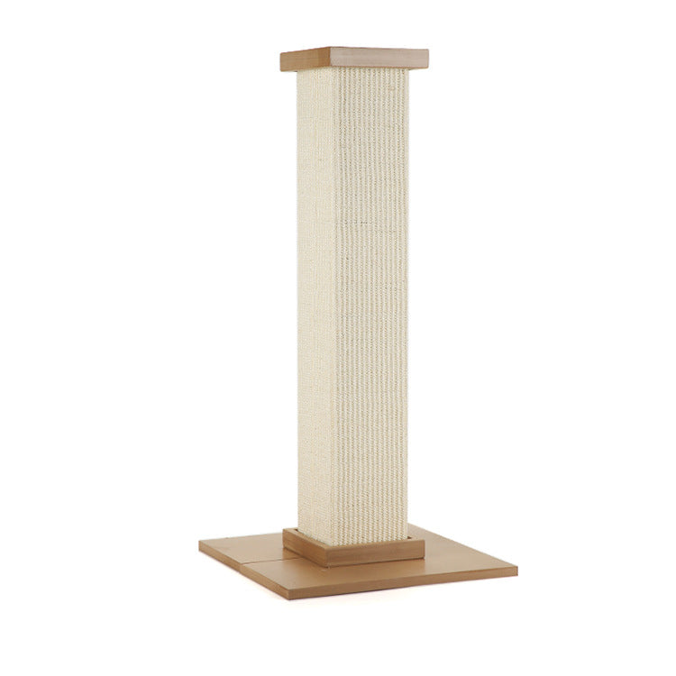 Sisal Roman Column Shaped Pet Scratching Toy Board