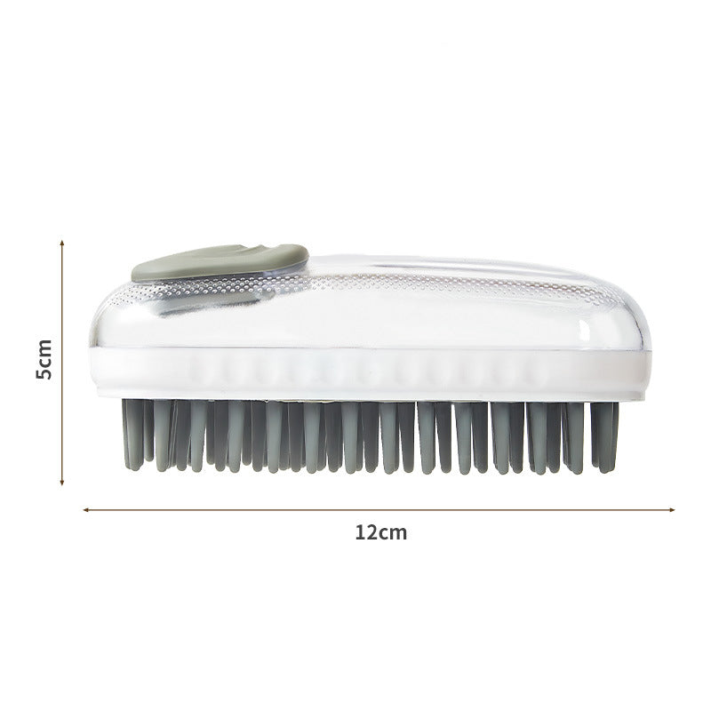 Silicone Pet Bath Massage Foam Brush Grooming Tool