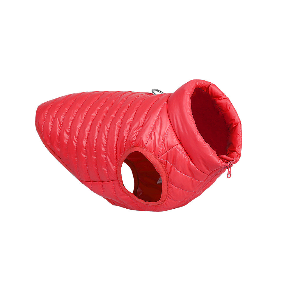 Nylon Zipper Autumn Winter Pet Jacket Apparel