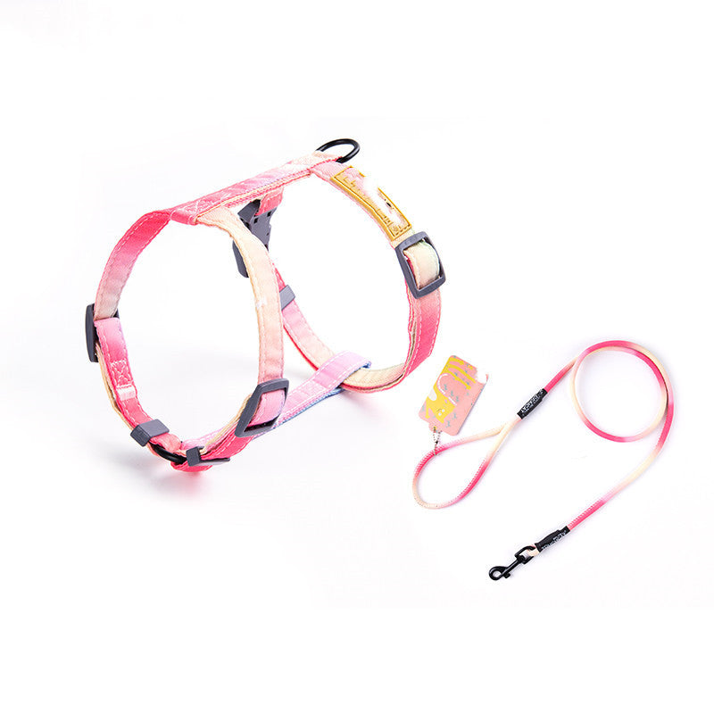Fashion Pet Anti Escape Leash Harness Set