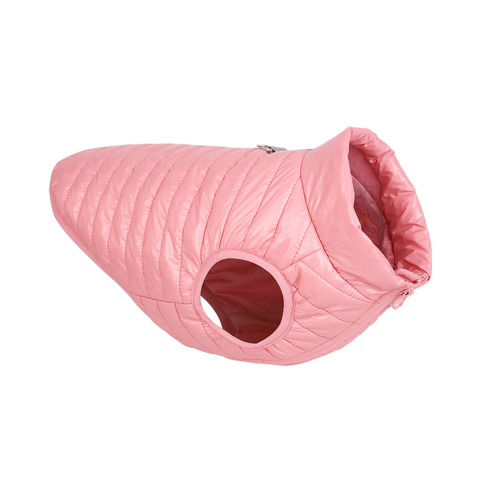 Nylon Zipper Autumn Winter Pet Jacket Apparel