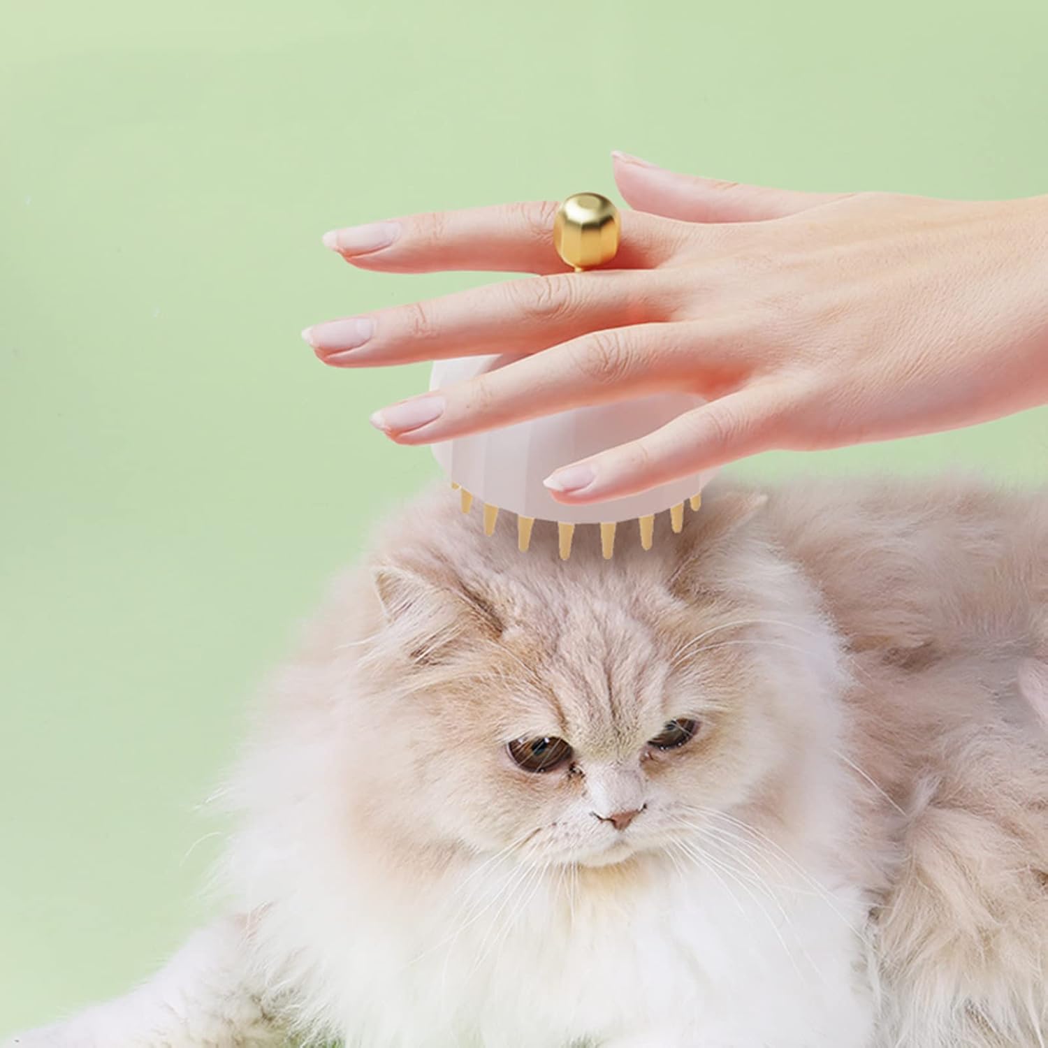 Pet Bath Shampoo Massage Grooming Brush Tool