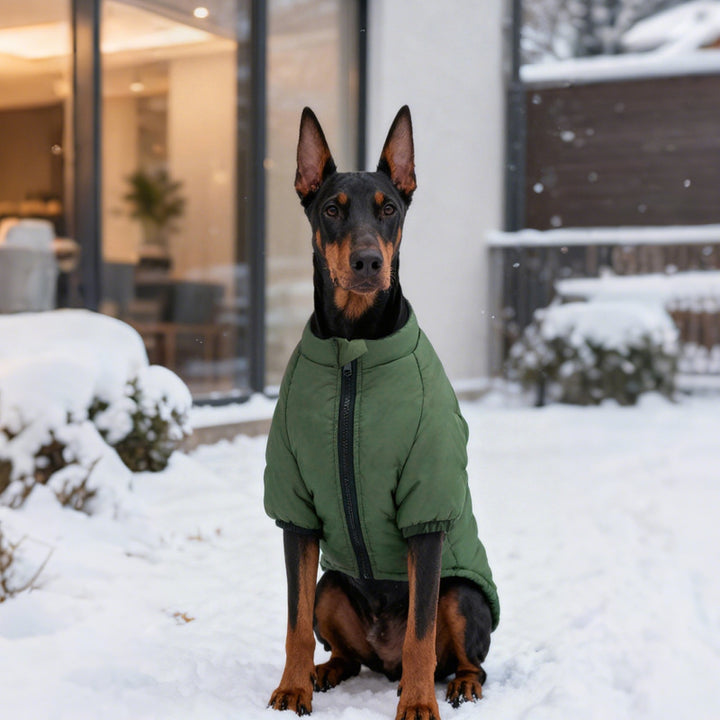 Cotton Pet Jacket Two Leg Warm Apparel