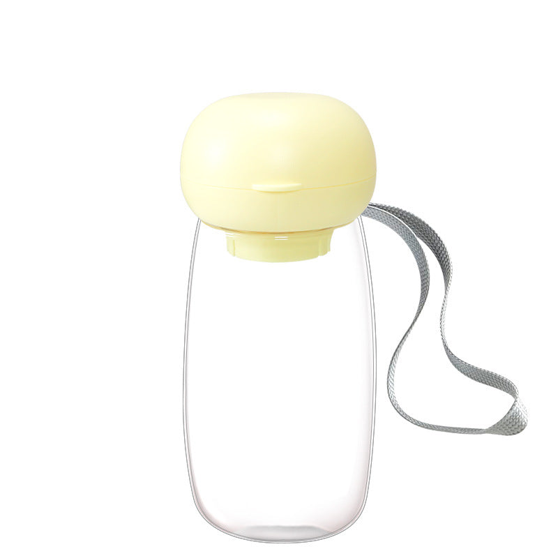 Portable Pet Travel Water Bottle Feeding Cup Bowl