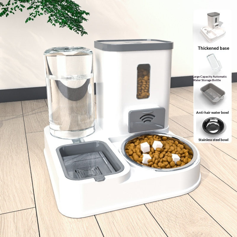 Pet Feeding And Drinking Station Bowl Stand