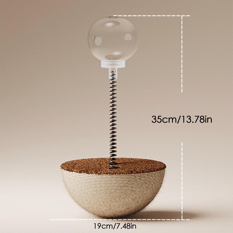 Automatic Balancing Pet Food Dispenser Interactive Puzzle Toy