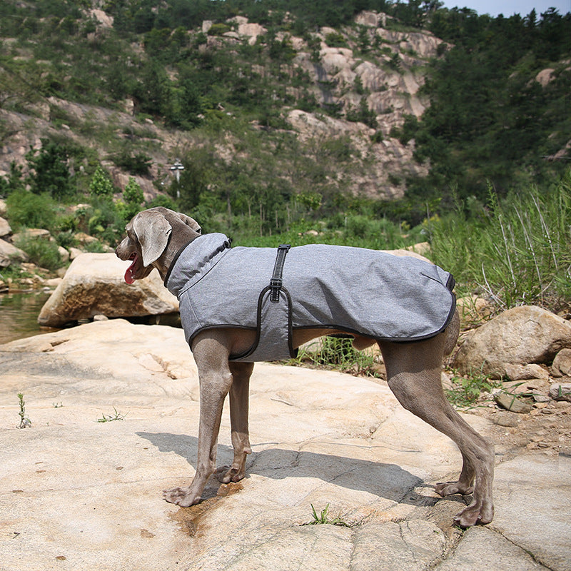 Winter Outdoor Ski Style Pet Shell Jacket Apparel