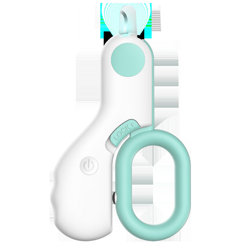LED Illuminated Pet Nail Trimmer With ABS Handle