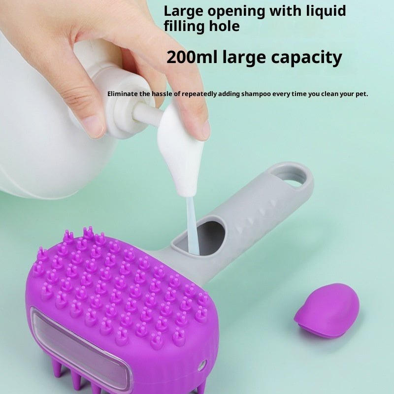 Pet Bath Floating Massage Brush Grooming Tool