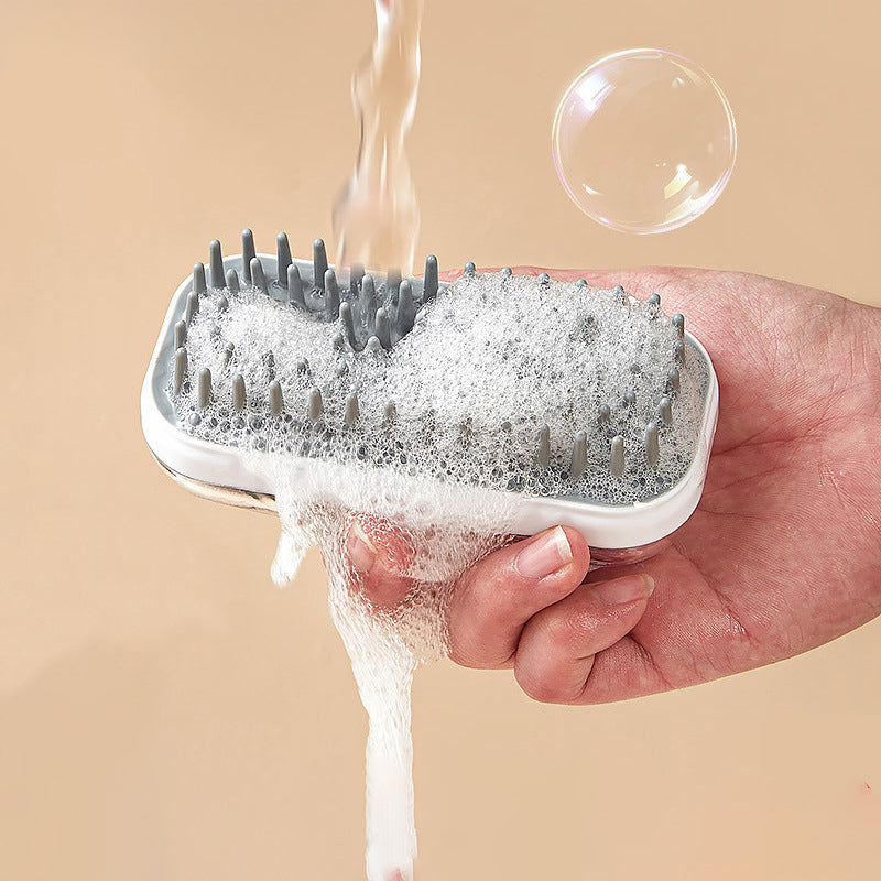 Silicone Pet Bath Massage Foam Brush Grooming Tool