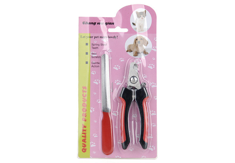 LED Pet Nail Clipper Scissors Safety Grooming Tool